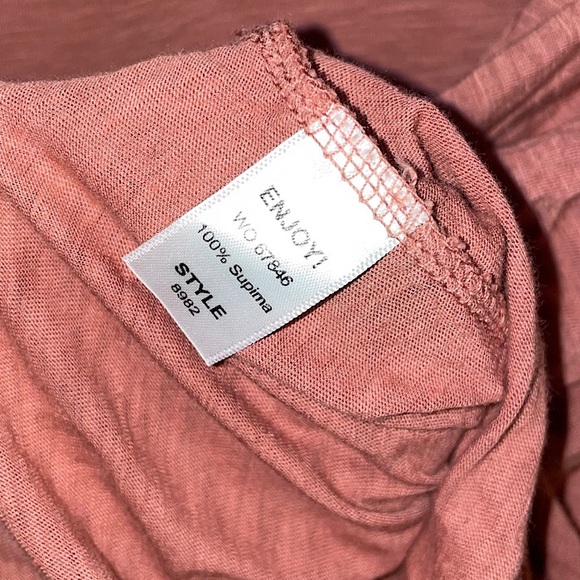 Michael Stars V-Neck Tee, One Size - Picture 6 of 8